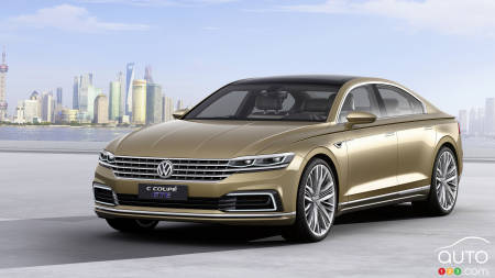 Volkswagen présente son concept C Coupé GTE à Shanghai