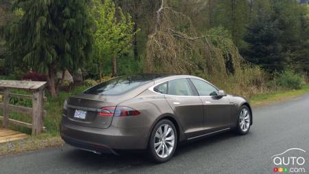 Tesla Model S 70D 2015 : premières impressions
