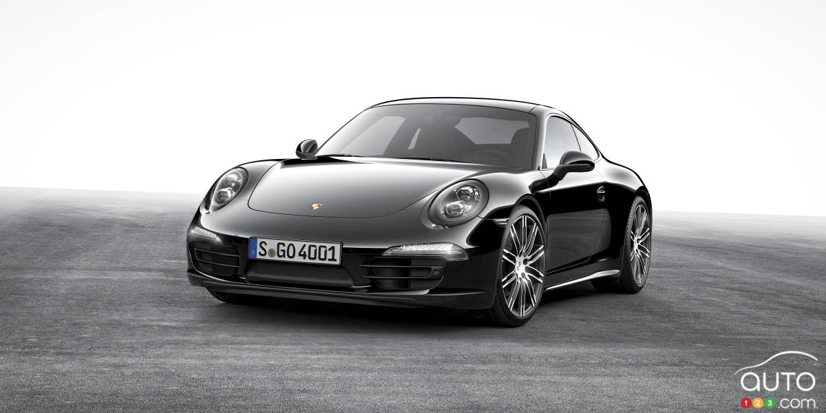Voici les Porsche 911 Carrera et Boxster Black Edition