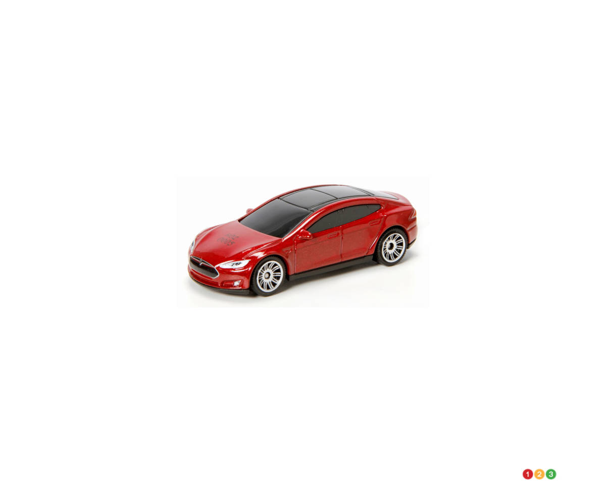 Tesla modèle 3 voiture miniature 1/64 —