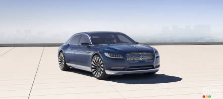 Where will the 2017 Lincoln Continental be built?