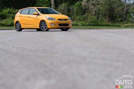 0-100 in 5 Points or Less: 2015 Hyundai Accent SE automatic