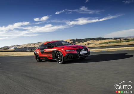 L’Audi RS7 autonome affiche des performances enlevantes en Californie