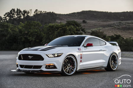 Une Ford Mustang 2015 édition Apollo sera mise aux enchères