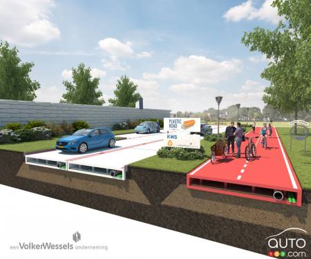 Using recycled plastic to build roads? The Dutch did it!