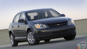 Un rappel pour 13 950 Chevrolet Cobalt 2010