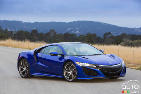 Acura NSX delayed