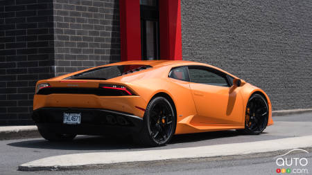 La Lamborghini Huracán ne laisse personne indifférent