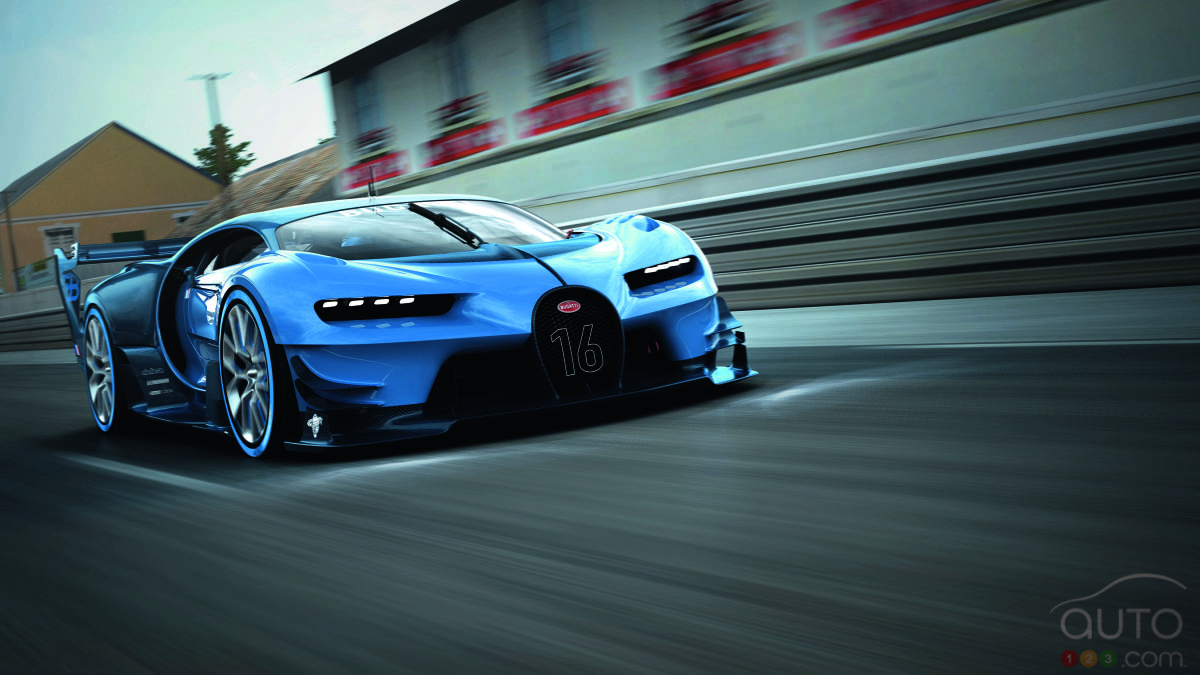 Bugatti shows real-life videogame car