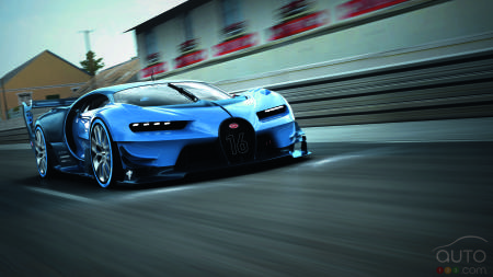 Francfort 2015 : voici la Bugatti Vision Gran Turismo… en vrai!