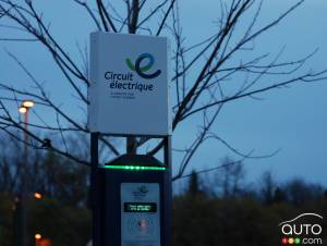 Le Circuit électrique met plusieurs bornes en service au Québec