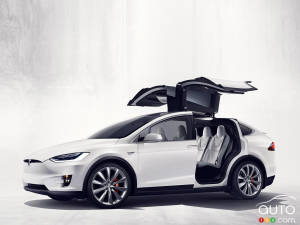 Tesla Model X crossover unveiled at last!