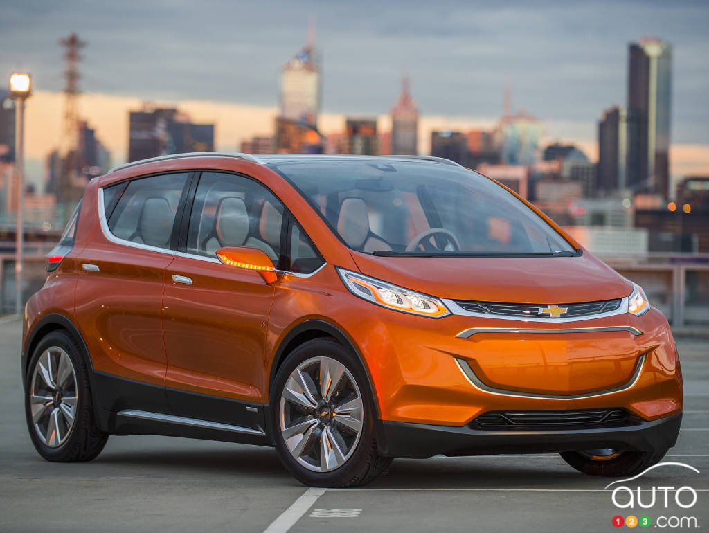 The 2015 Chevrolet Bolt EV