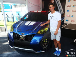 Kia’s newest X-Men car unveiled by Rafael Nadal