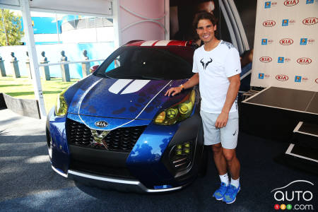 Kia’s newest X-Men car unveiled by Rafael Nadal