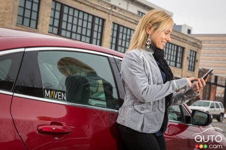 GM launches new car-sharing app called Maven