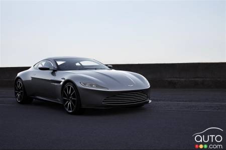 L’Aston Martin DB10 du film « Spectre » va aux enchères
