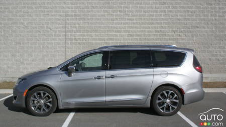 Chrysler Pacifica Limited 2017 : essai routier