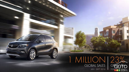 Déjà 1 million de véhicules Buick vendus en 2016