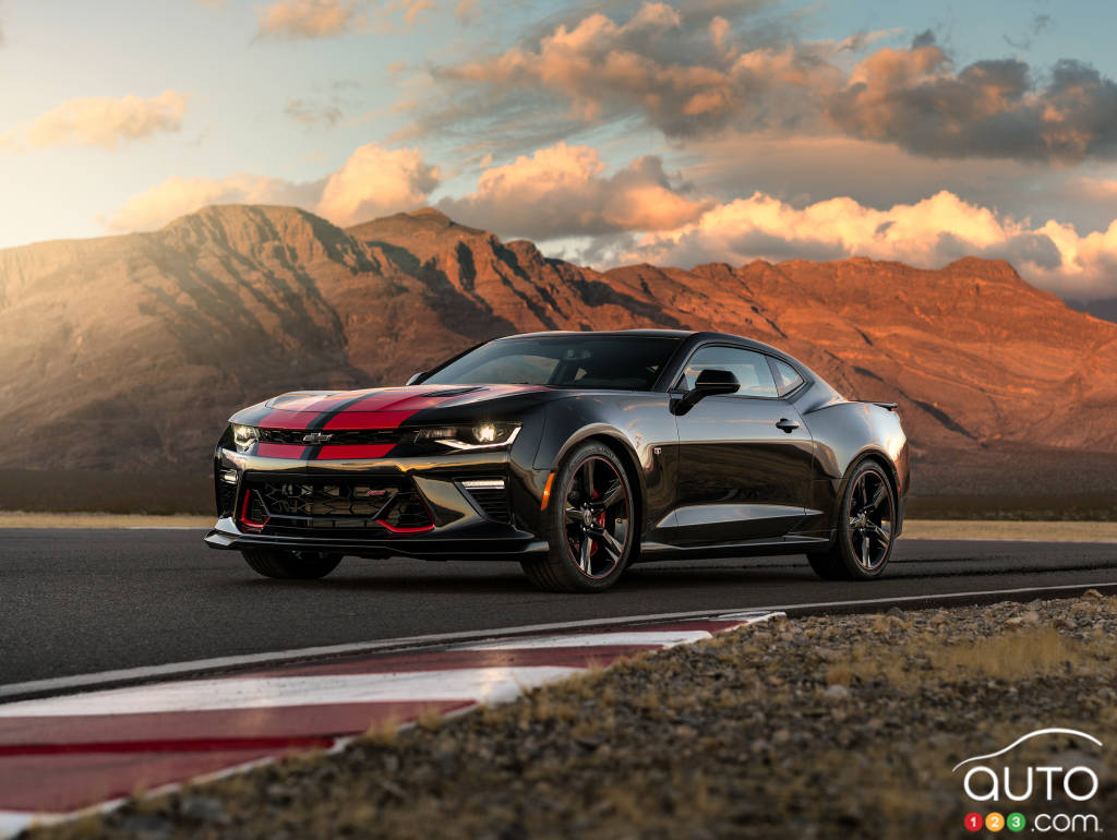 Chevy Camaro SS with Chevrolet Performance parts