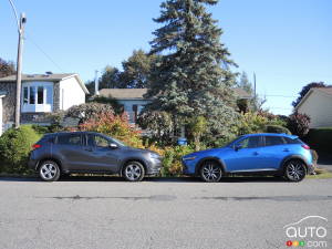 Face à face : Honda HR-V vs Mazda CX-3