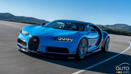 La Bugatti Chiron parmi les nouveautés les plus marquantes de 2016 (vidéo)