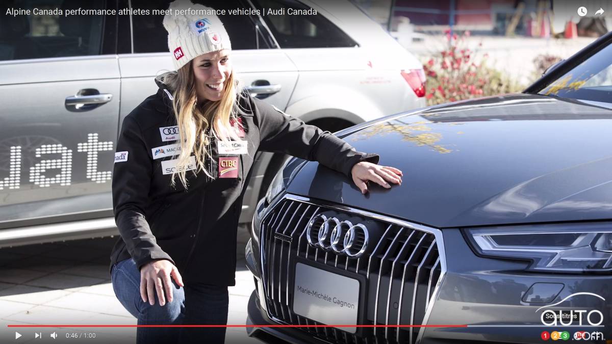 Audi et le ski alpin, une combinaison gagnante (vidéo)