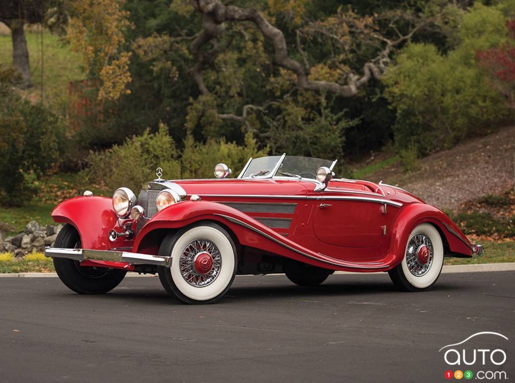 Une Mercedes-Benz 540 K 1937 vendue aux enchères pour 9,9 millions US