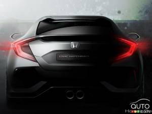 Honda Civic Hatchback concept to be unveiled in Geneva
