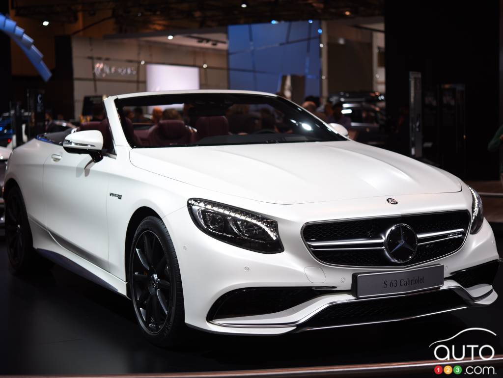 The Mercedes-AMG S 63 Cabriolet