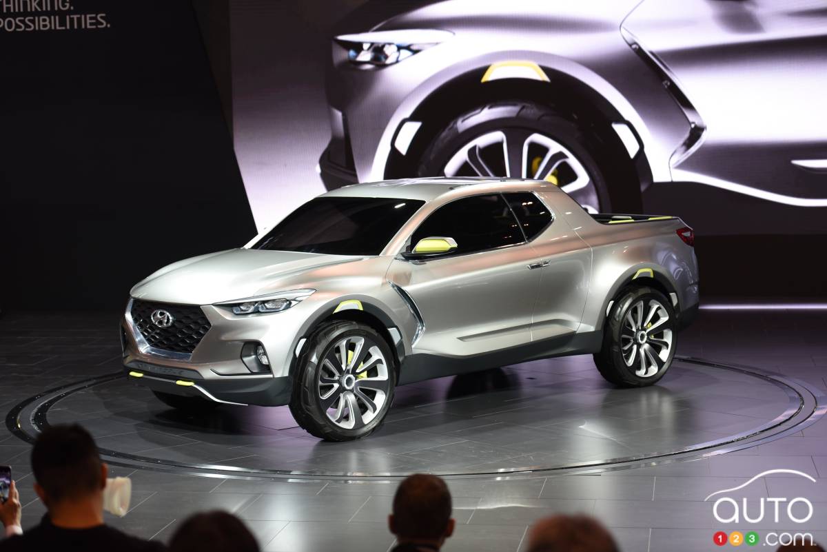 Hyundai Santa Cruz concept hits Toronto Auto Show Car News Auto123