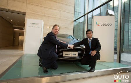 Aston Martin and LeEco team up to build RapidE and other EVs