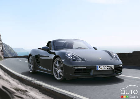 Genève 2016 : voici la Porsche 718 Boxster en « vrai »!