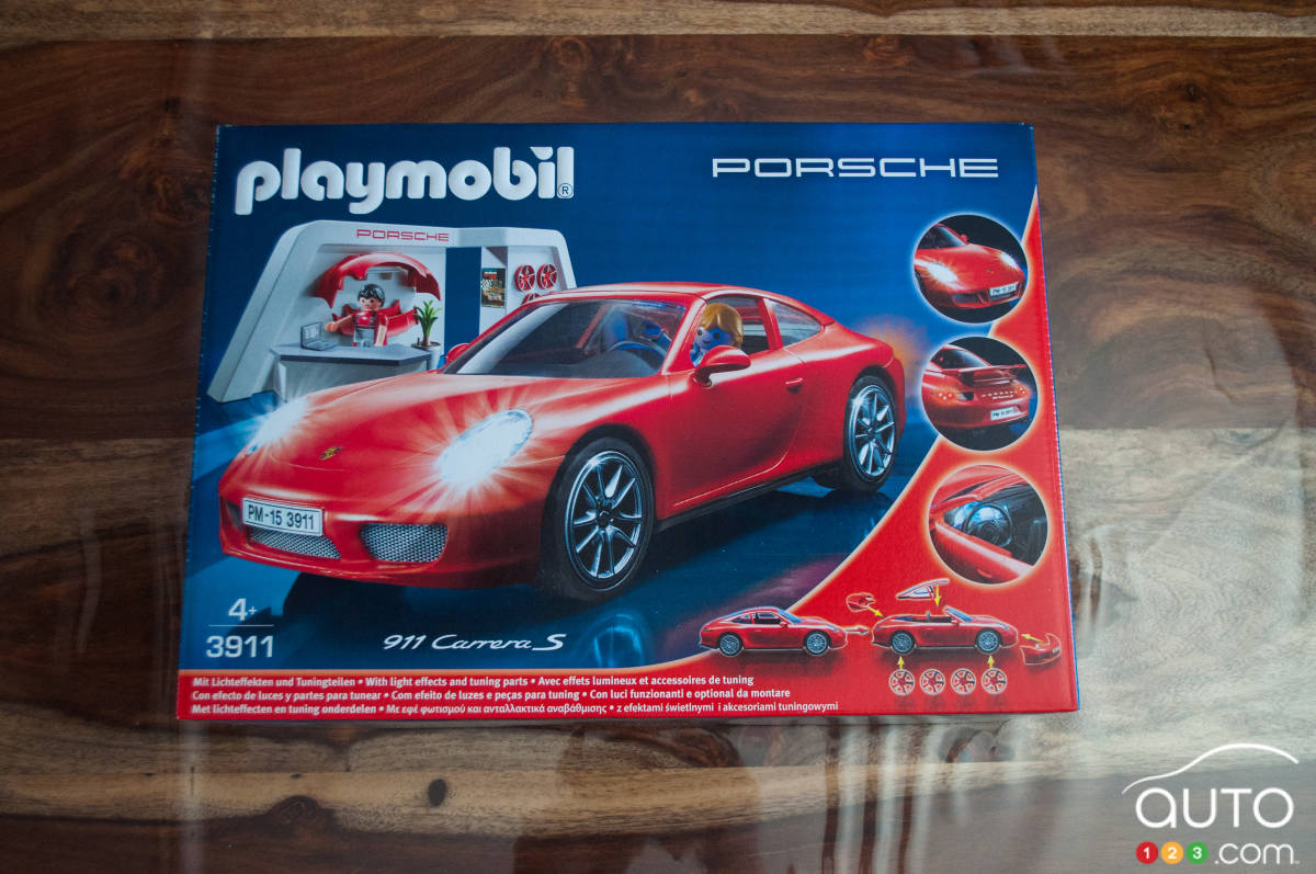 Playmobil Porsche 911 Carrera S à l'essai