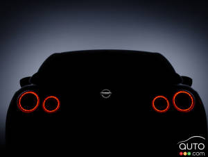 New Nissan GT-R teased ahead of New York Auto Show