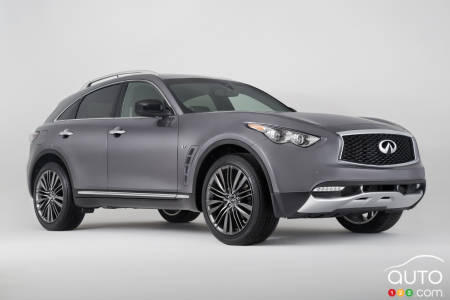 New York 2017 : l’Infiniti QX70 Limited 2017 en première mondiale