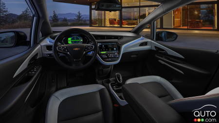 Des taxis Chevrolet Bolt autonomes à l’essai en 2017