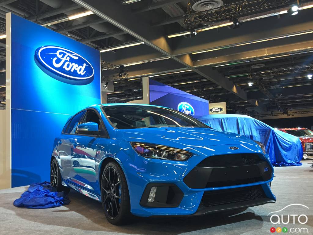 The new Ford Focus at the 2016 Montreal Auto Show