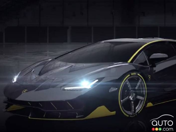 The new Lamborghini Centenario