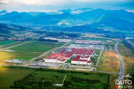 Encore plus d’espaces verts autour des usines de Kia!