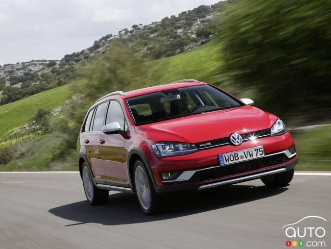 La Volkswagen Golf SportWagon 2017