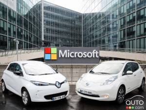 Technological Partnership Between Renault-Nissan and Microsoft
