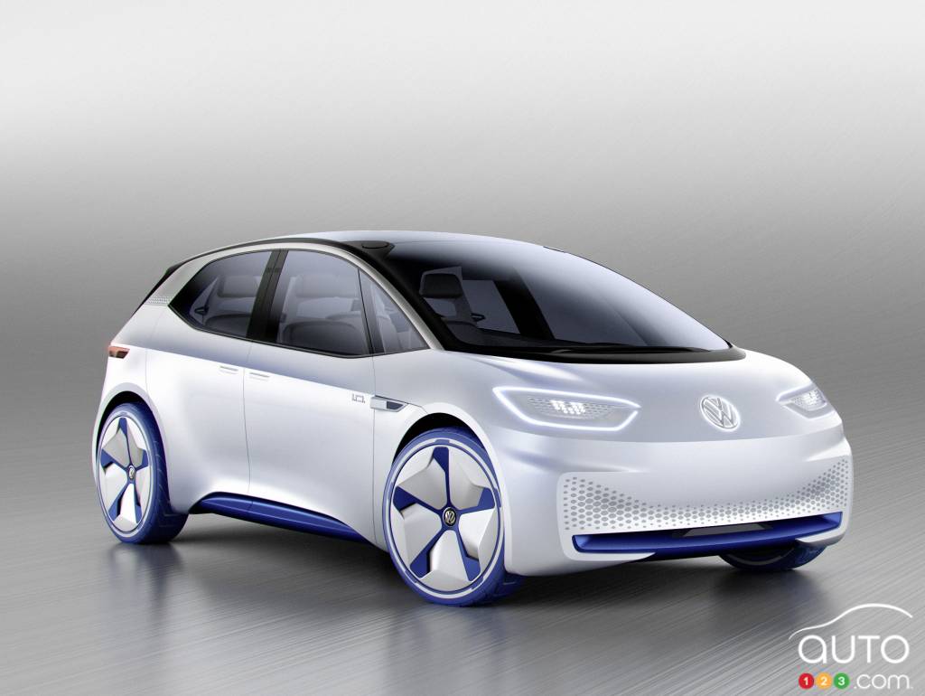Le nouveau prototype de voiture électrique I.D. de Volkswagen