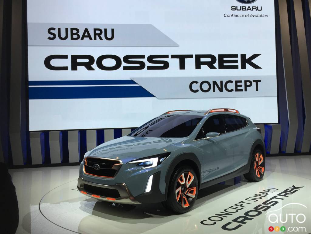 Le prototype de Subaru Crosstrek