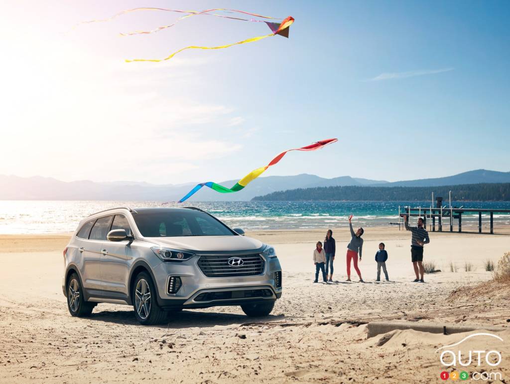 Le Hyundai Santa Fe XL 2017 et les autres modèles Hyundai obtiennent tous une note supérieure à 8,5 sur 10