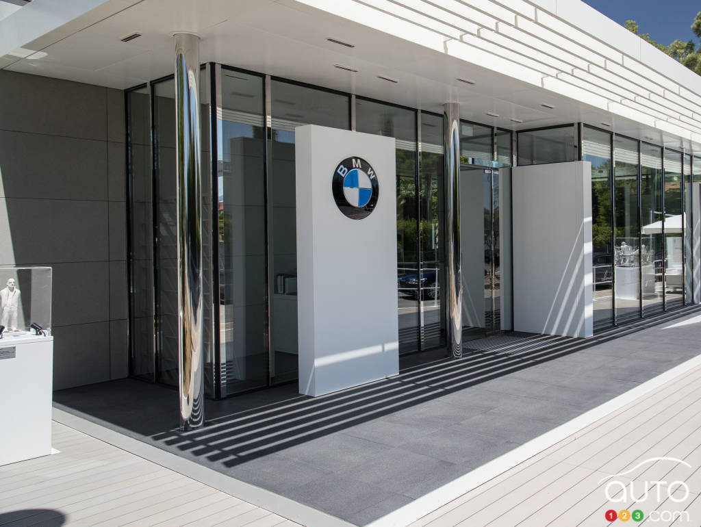 BMW Luxury Excellence Pavilion in Italy this past summer