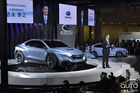 Tokyo 2017: Subaru Unveils VIZIV Performance Sport Sedan