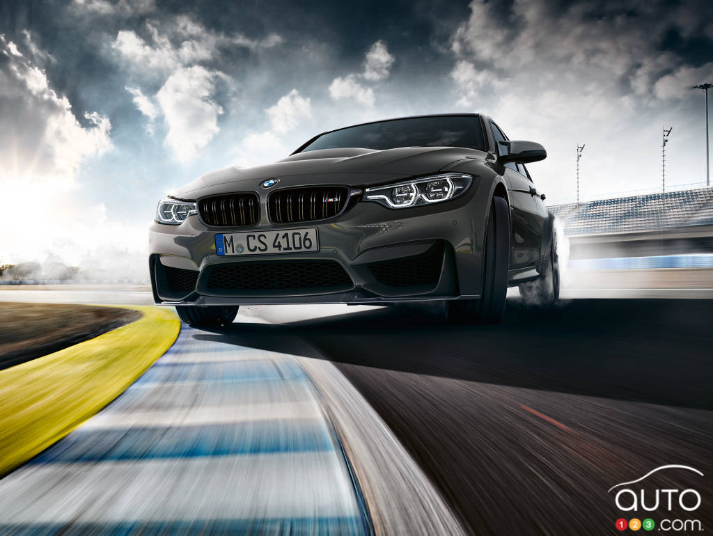 The new BMW M3 CS will make drivers very happy on a track