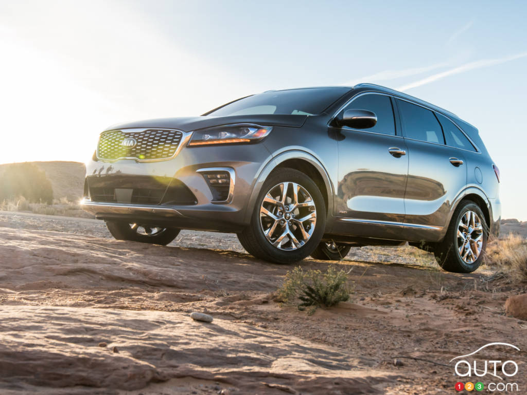 The refreshed and improved 2019 Kia Sorento