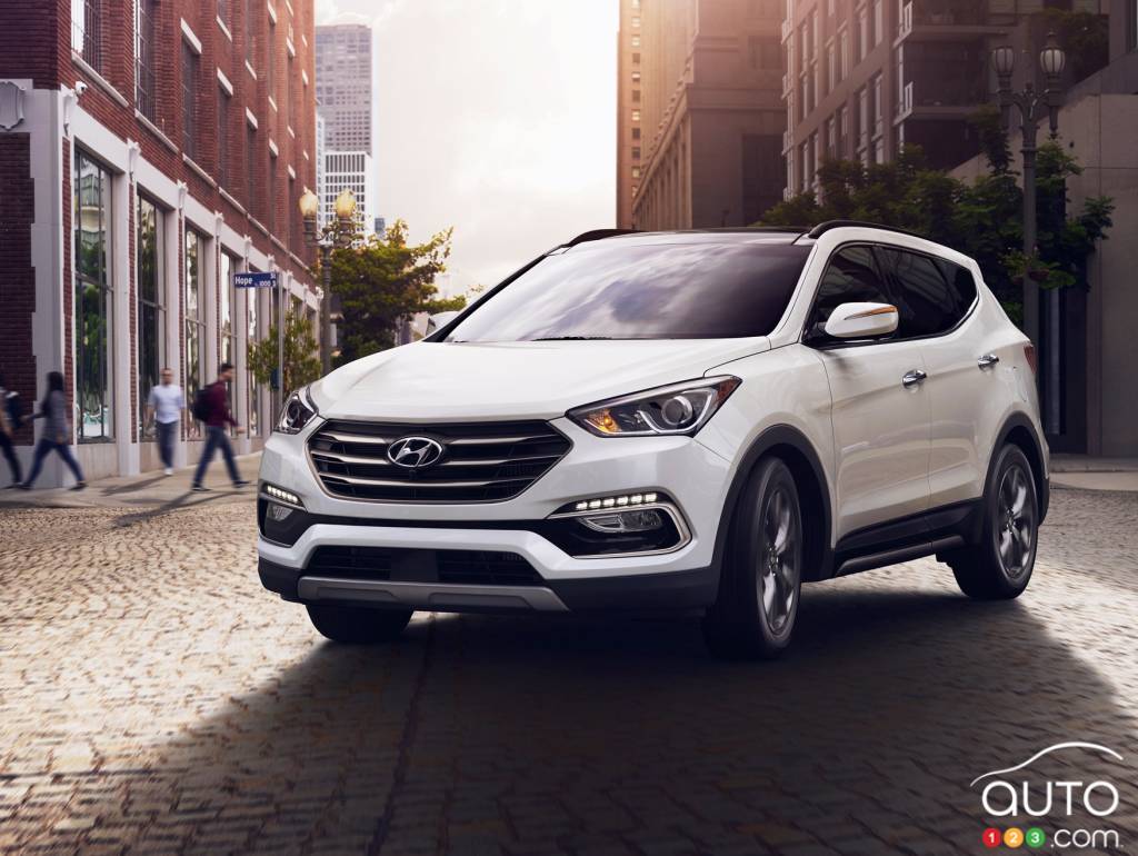 Hyundai Santa Fe Sport 2018, récipiendaire d'un Top Safety Pick+